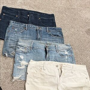 Ruehl No.925 Women's Mini Skirt Collection - Dark Blue, Light Blue, White